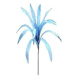 36 " Aqua Papyrus 17 " Flower