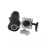DRRI LP20 アウトドア防水コネクタ 2 3 4 5 6 7 8 9 10ピン電源 工業用円形コネクター LP20 3F LP20 3F