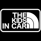 ステッカー 車 ベビーインカー キッズインカー カッティングステッカー 子供 シール リアガラス 外装 かっこいい 車 ステッカー ロゴ お出かけ オリジナル 子供 豊富な カラー展開 かわいい ブランド セーフティサイン n-2 (ホワイト)