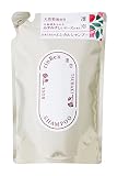 凜恋/rinRen リンレン シャンプー 詰め替え ローズ & ツバキ 400ml 【 ノンシリコン ナチュラル 無添加 天然アロマ ダメージケア しっとり フローラル 】