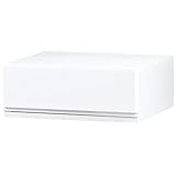 リブウェル(Livewell) 日本製 彩 -Irodori- 収納ケース (オールホワイト, 52cm幅 1段)