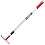 千吉 伸縮式 ミニガーデンレーキ 750~1270mm 7本爪 SGR-9