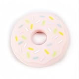Mamimami Home　噛がため　おしゃぶり　シリコン ドーナツ 厚さ1cm ピンク