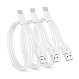 USB Type C ケーブル 2m 3本組 LpoieJun【3A超急速充電 / USB2.0準拠品】タイプC(USB-C to USB-A 2.0) ケーブル 高耐久TPE素材 速度480Mbps スマートフォン/タブレット/ゲーム機のタイプｃ機種に対応【映像出力不可】 ホワイト