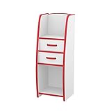 【JAJAN】ランドセルラック 幅33cm レッド［完成品][おまけ付き]【知育家具EVAキッズシリーズ】KRJ-33HR_s