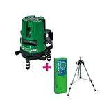ジェフコム グリーンレーザーポイントライナー 受光器・三脚セット LBP-6GR-SET