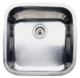 Blanco 440158 Blancosupreme Single Bowl Undermount Kitchen Sink, Satin by Blanco