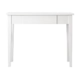 岩附 パソコンデスク PCデスク 木製 収納 引き出し付き 幅90 ホワイト IWD-570WH