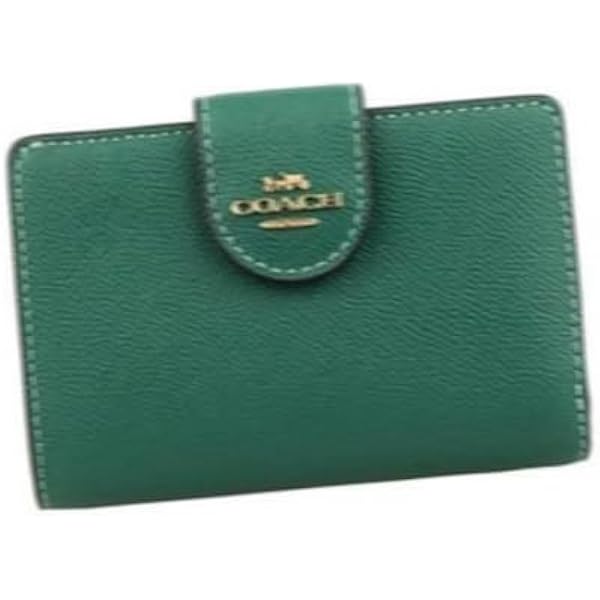 Amazon | [コーチ] アウトレット 二つ折り財布 ミニ財布 グリーン