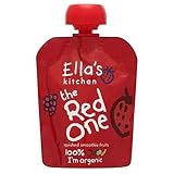 外国からの出荷Ella's Kitchen Organic Smoothie Fruits The Red One Single?90g
