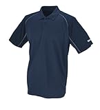 ウィルソンチームパフォーマンスポロシャツ – ネイビー ブルー