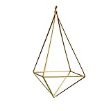 B Blesiya 錬鉄製　幾何学的　植物　三角　フラワーラック　多肉　植物　ラック　全4種　 - A