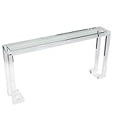 アクリルテーブル コンソールテーブル 長方形テーブル スクエアテーブル ロングテーブル ガラステーブル クリア 無色透明 インテリア 家具 アクリル樹脂 アクリル 強化ガラス テーブル スリム ディスプレイ リビング ダイニング 机 装飾 