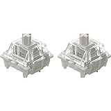 Gateron Pro Switch 3ピン プレ潤滑 RGB イエロー レッド ブラウン 互換 MX メカニカルキーボード (108pcs ホワイト)