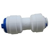 Malidaチューブ1 / 4 " to 1 / 4 "チューブプッシュフィットストレートクイック接続RO水システムの I-TT-0203 ホワイト