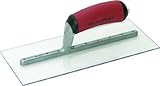 MARSHALLTOWN The Premier Line PMXS1D 11-Inch by 4-1/2-Inch Plastic Finishing Trowel with Curved Dura