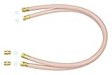 ミヤコ 一口循環金具用ペアホース M246PH 13X500