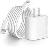 iPhone 充電器 20W PD 急速充電 [MFi/PSE認証済み] USB C - iPhone 充電ケーブル 2m付き Type C スマホ 電源アダプター タイプC iPad/AirPods その他USB-C機器対応