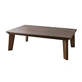 【5cmの継脚でシーンに合わせて高さ調節】 フラットヒーター こたつ UV塗装 (幅120×奥行80cm)