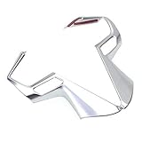 FUKUARE アルファード ヴェルファイア 30系 前期 後期 ステアリング ガーニッシュ シルバー 2個セット 内装 カスタム パーツ