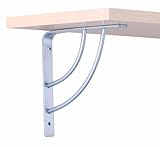 John Sterling RP-0087-6PM Milano Deco L-Bracket, Platinum, 6-Inch by John Sterling