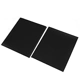 uxcell　サンドペーパー　紙ヤスリ　400グリット　スクエア研磨剤　28cm x 23cm　10個