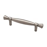 Brainerd PBF720Y-BSP-C 3-Inch Banded Spindle Kitchen or Furniture Cabinet Hardware Drawer Handle Pul