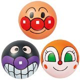 保育学校用品　アンパンマン顔ボール３号（３個入り）96セットまとめ買い　＊こどもプレゼントに！