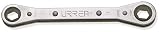 URREA 1197M 19mm X 21mm 12-Point Ratcheting Box End Wrenches [並行輸入品]