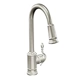 Woodmere One-Handle High Arc Pulldown Kitchen Faucet Featuring Reflex, Spot Resist Stainless [並行輸入品]
