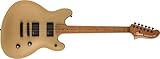 Fender(フェンダー) Fende Squier by Fender エレキギター Contemporary Active Starcaster, Roasted Maple Fingerboard, Shoreline Gold ソフトケース付き フル