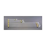 エスコ 40形/40W用蛍光灯用飛散防止チュｰブ EA944D-64L