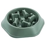 UNIBIZ 早食い防止 食器 犬 餌入れ 小型犬 猫 皿 早食い 防止 台 ペット ペットぼうる 犬用えさ皿 大きい 犬用早く食い防止 犬えさいれ食器早食い防止 犬用早く食い防止 おやつ 犬ごはん皿台早食い禁止