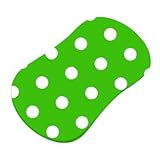 SheetWorld Fitted Bassinet Sheet (Fits Halo Bassinet Swivel Sleeper) - Polka Dots Green - Made In US