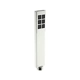 Rohl 1145/8PN 9.12295Stn 1145/8 Modern Single Function Hand Shower with 6 Spray Jets, Polished Nicke