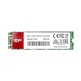 Silicon Power 256GB Ace A55 M.2 2280 SATA III 3D NAND 内蔵ソリッドステートドライブ (SSD) SP256GBSS3A55M28