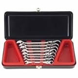 Blackhawk By Proto BW-3251L 12 Point Locking Flex-Head Ratcheting Combination Wrench Set, 8-Piece [並