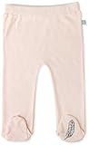 Finn + Emma Baby Girl Organic Cotton Footed Pants 9-12m - Feather Pink by Finn + Emma [並行輸入品]