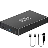 【Amazon.co.jp 限定】【大容量HDD：4TB(4000GB)】外付けHDD 24時間連続録画対応/テレビ録画/PC/PS4/4K対応 静音&コンパクト 3.5インチ 金属製ボディ、耐衝撃、耐摩耗、Windows/Mac/USB3.0対応、外付けハードディスク (容量：4TB)