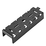 fo sa FT8900 トランシーバー プラスチックパネルブラケット プラスチックパネルマウント ブラック カーフレームブラケット モバイル双方向ラジオトランシーバー プラスチックパネル FT-8800/FT-8800R/FT-8900用