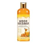 家具用蜜蝋ワックス 木製家具用ワックス beewax 天然成分 120ml 防水&保護 ミツロウ 木工用オイル DIY簡単施工 無害 食器/おもちゃ/フローリング/床/家具兼用 傷隠し&艶出し効果 寿命を延ばす 木目強調 120ml