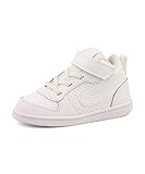 NIKE(ナイキ) COURT BOROUGH MID TDV(コートバーロウMIDTDV) 870027 100 ホワイト/ホワイト