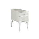 arne サイドテーブル 収納付き チェスト ミニ ナイトテーブル aster 300サイドテーブル ホワイトウッド