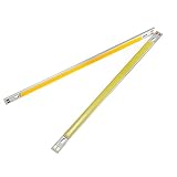 スリムCOB LEDストリップライト10 W 12 – 24 Vピュア/ウォームホワイト1000lm電球for DIYテーブルランプ、2個 Yosoo