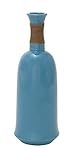 Deco 79 60055 Appealing Ceramic Jute Wrap Vase, 8' W x 20' H [並行輸入品]