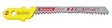 Starrett BU2DCS-2 Bi-Metal Unique Unified Shank Dual Cut Wood Cutting Jig Saw Blade scroll Tooth 0.0