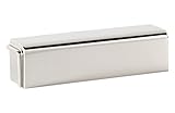 Alno a986 – 3-pnモダンキューブカップPulls、ポリッシュニッケル