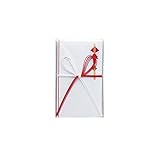 JL68597 金封 紅白５本花結び 字なし（５枚入【AKB】