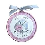 Enesco GreggギフトGrow " GraceからEnesco Walldecor、4インチ、ピンク