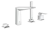 Grohe 19 787 000 Roman Tub Filler with Personal Hand Shower, Starlight Chrome [並行輸入品]
